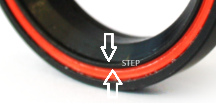 Kinetic Bearings P08F Headset Bearing Lip
