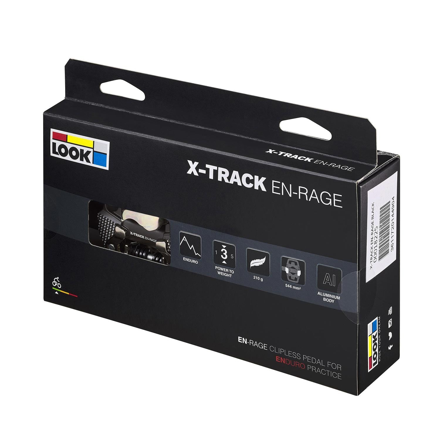 LOOK X-Track EN-Rage MTB Pedals Box