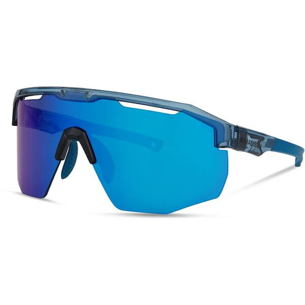 Madison Cipher Crystal Gloss Blue Sunglasses 3 Lens Pack