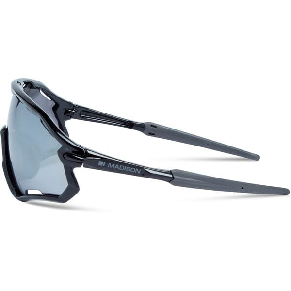 Madison Code Breaker Gloss Black Sunglasses Side