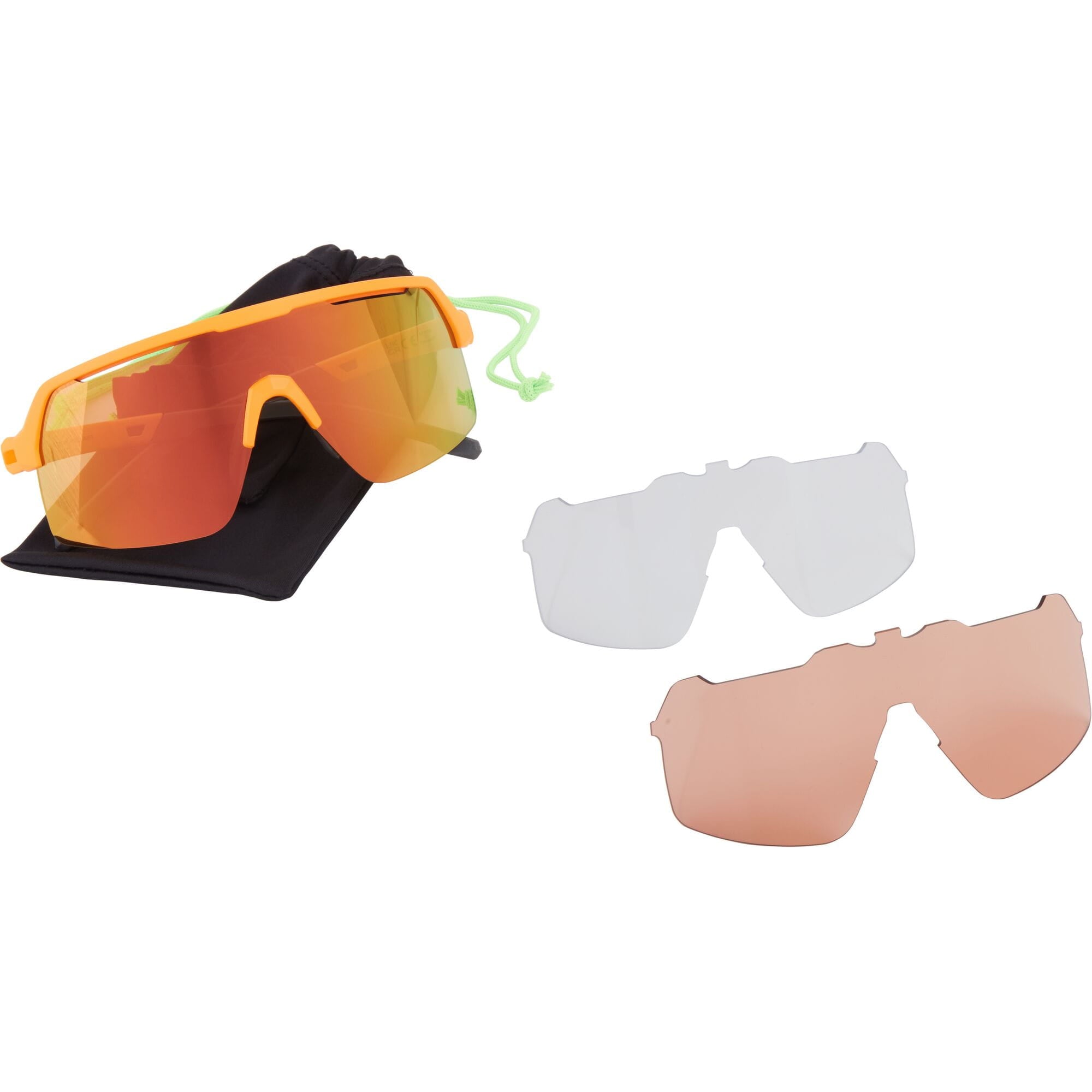 Madison Crypto Air Ink Navy Sunglasses 3 Lens Pack Lenses