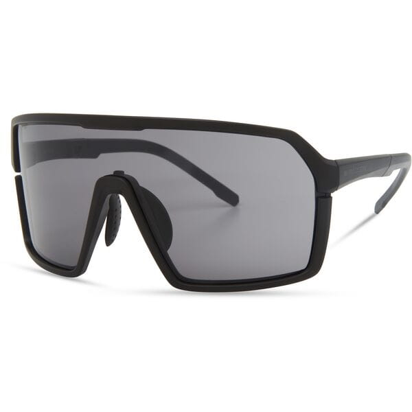 Madison Crypto Matt Black Sunglasses Black Mirror Lens