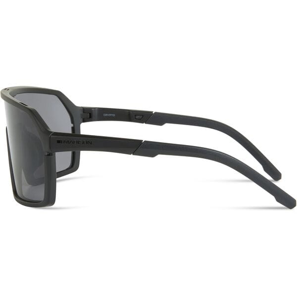 Madison Crypto Matt Black Sunglasses Side