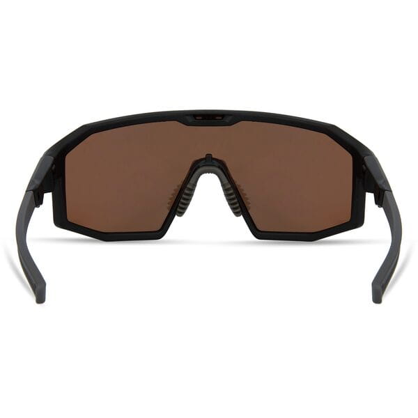 Madison Enigma Matt Black Sunglasses 3 Lens Pack Bronze Mirror Rear