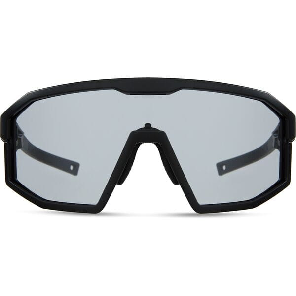 Madison Enigma Matt Black Sunglasses Clear Lens Front