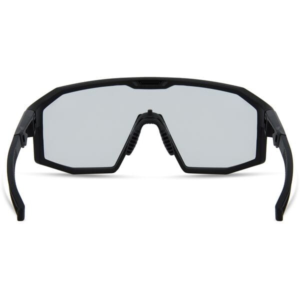 Madison Enigma Matt Black Sunglasses Clear Lens Rear