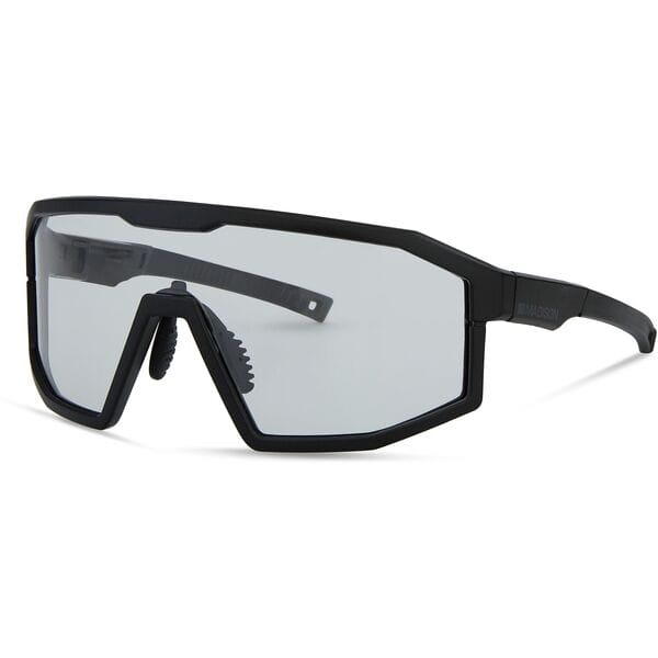 Madison Enigma Matt Black Sunglasses Clear Lens