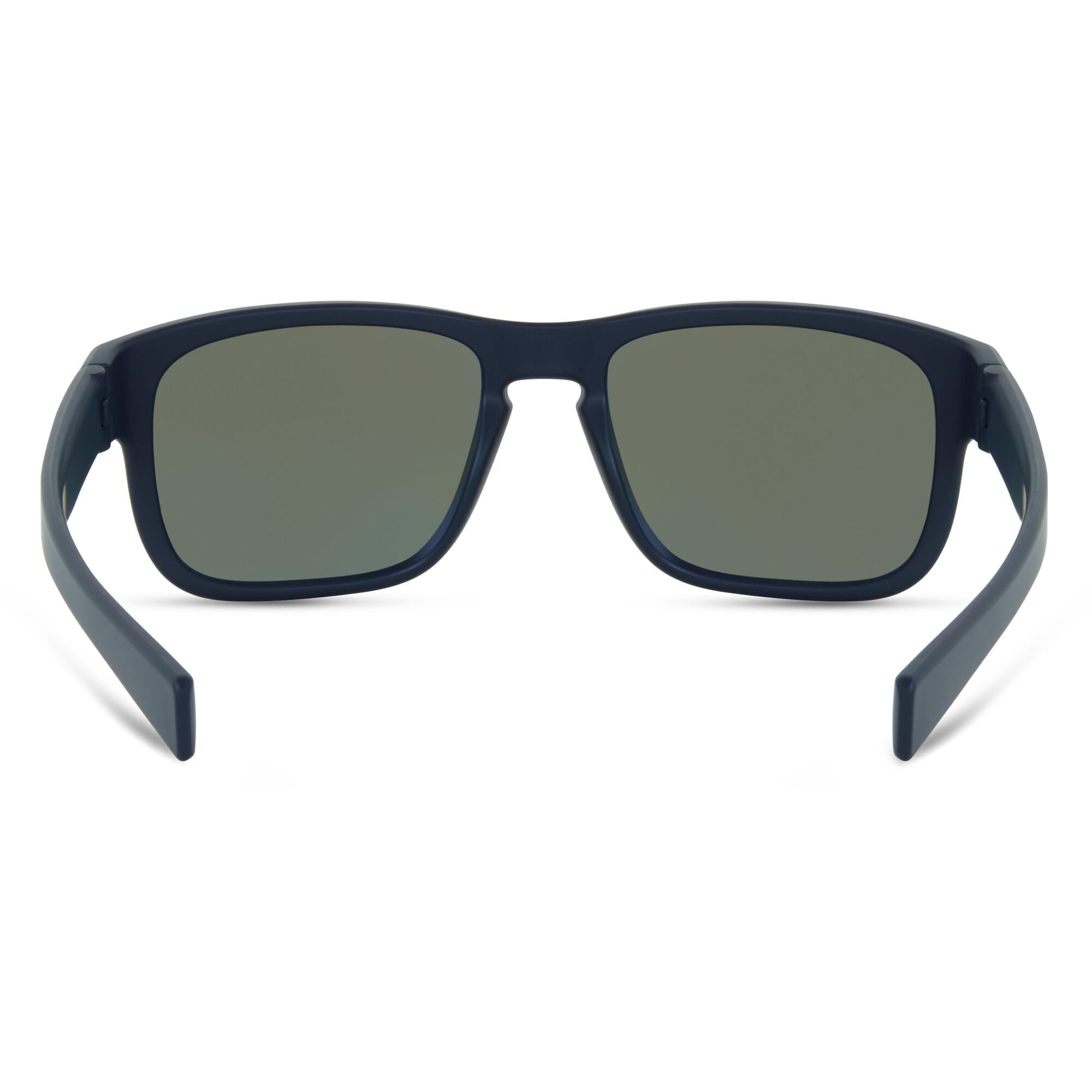 Madison Signal Ink Navy Sunglasses Blue Mirror Lens Rear