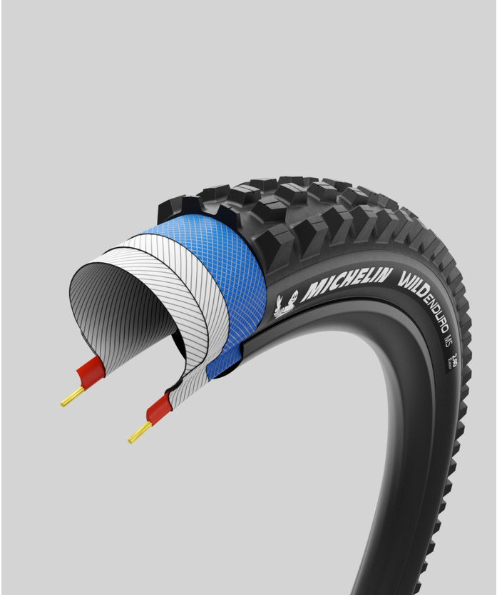 Michelin Wild Enduro MH Performance Line Tyre Cross Section