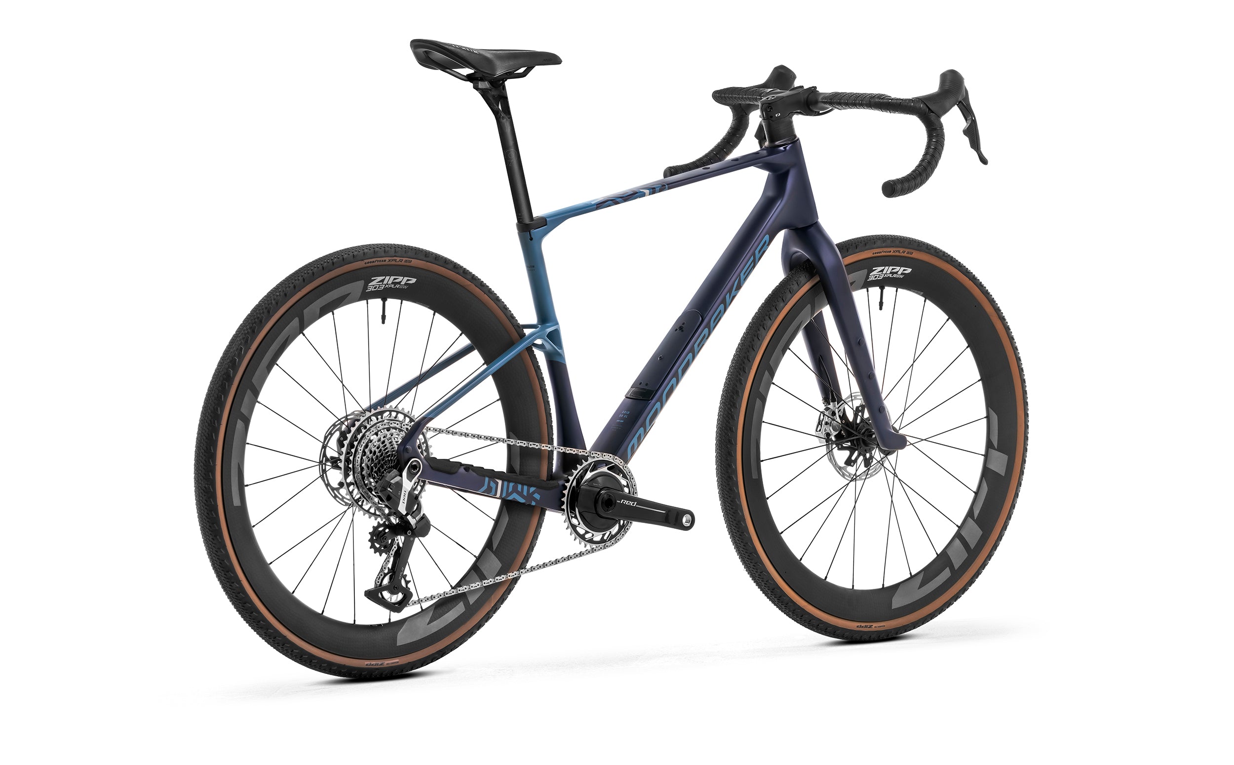 Mondraker Arid Gravel Bike Midnight Blue Rear View