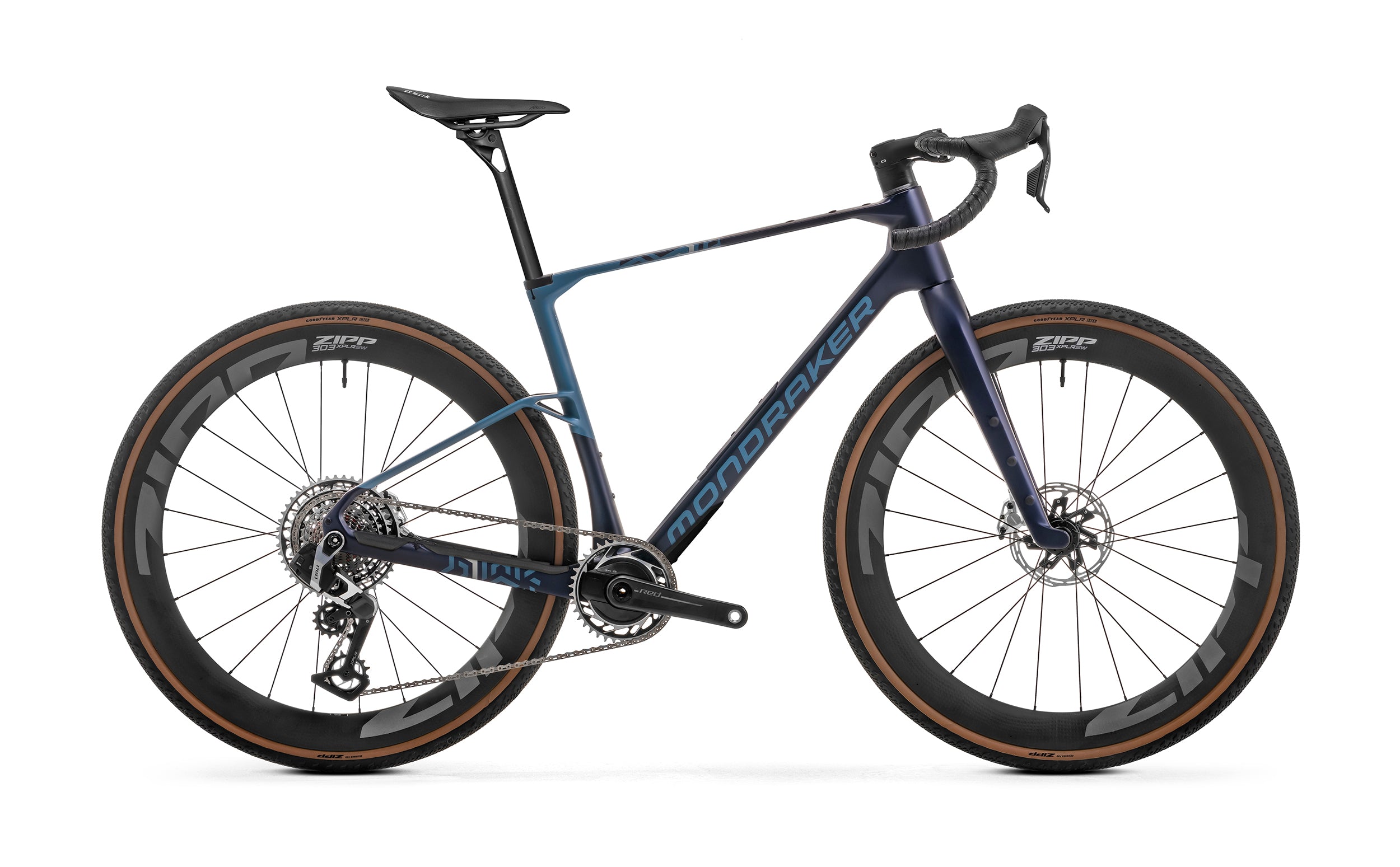 Mondraker Arid Gravel Bike Midnight Blue Side View