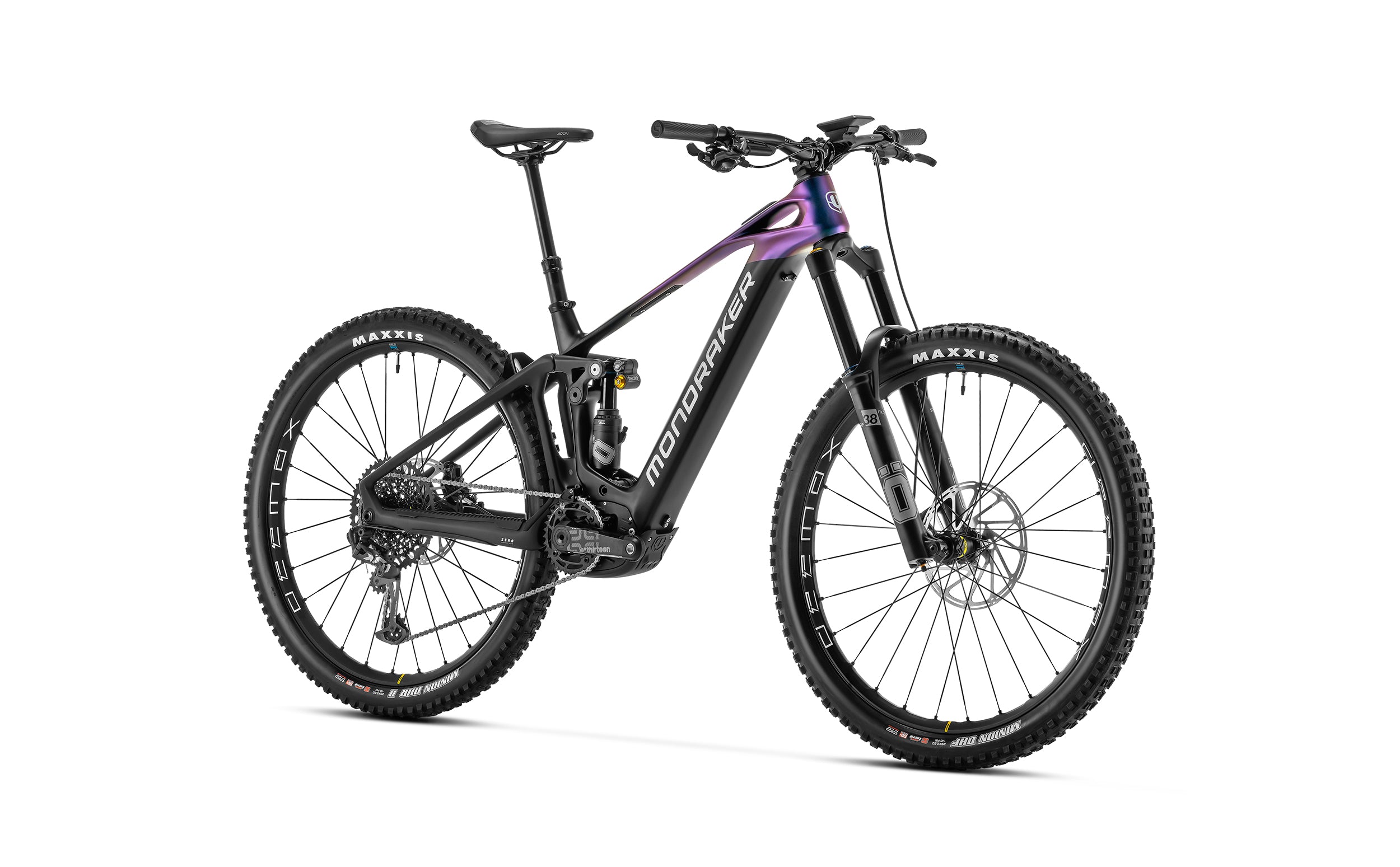 Mondraker crafty xr carbon ebike front view