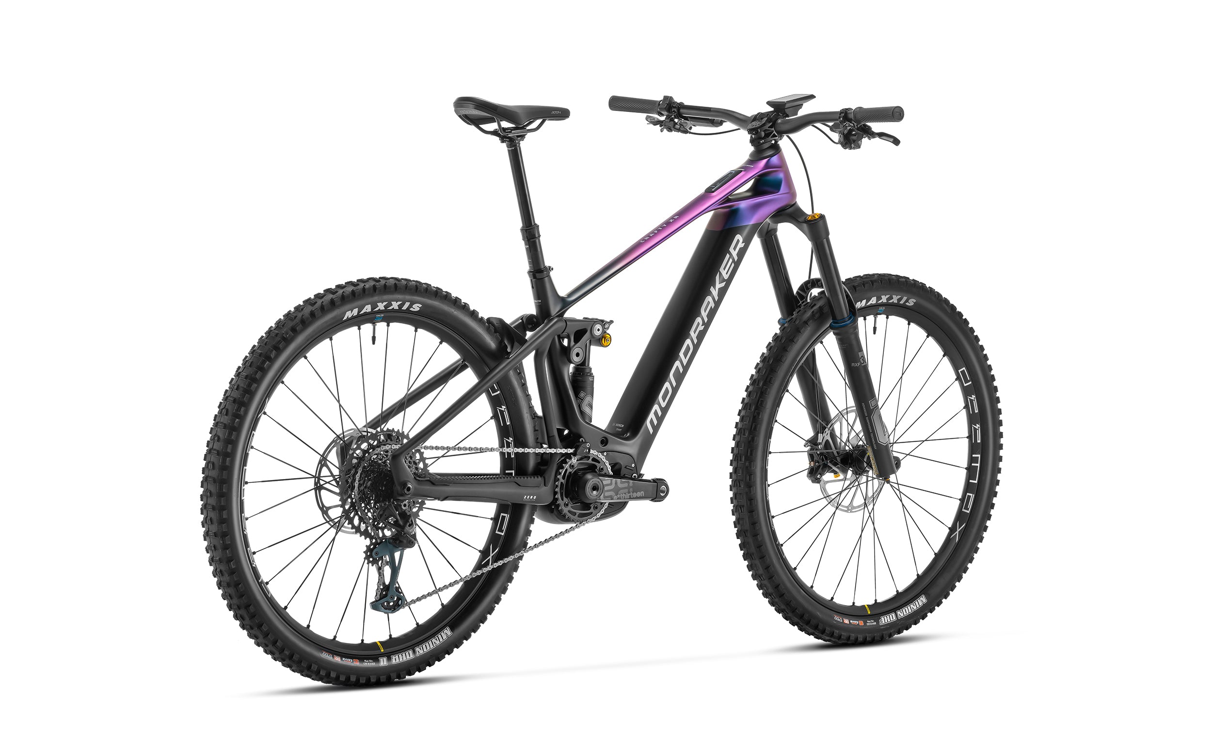 Mondraker crafty xr carbon ebike rear view