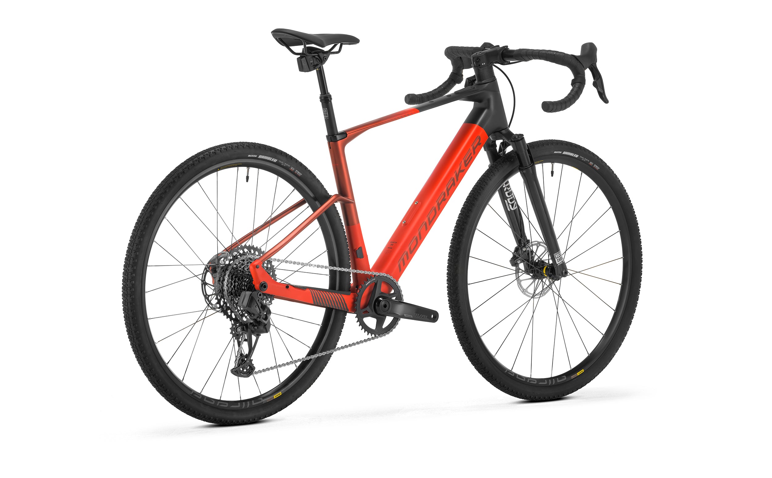 Mondraker DUSTY RR Flame Red Rear
