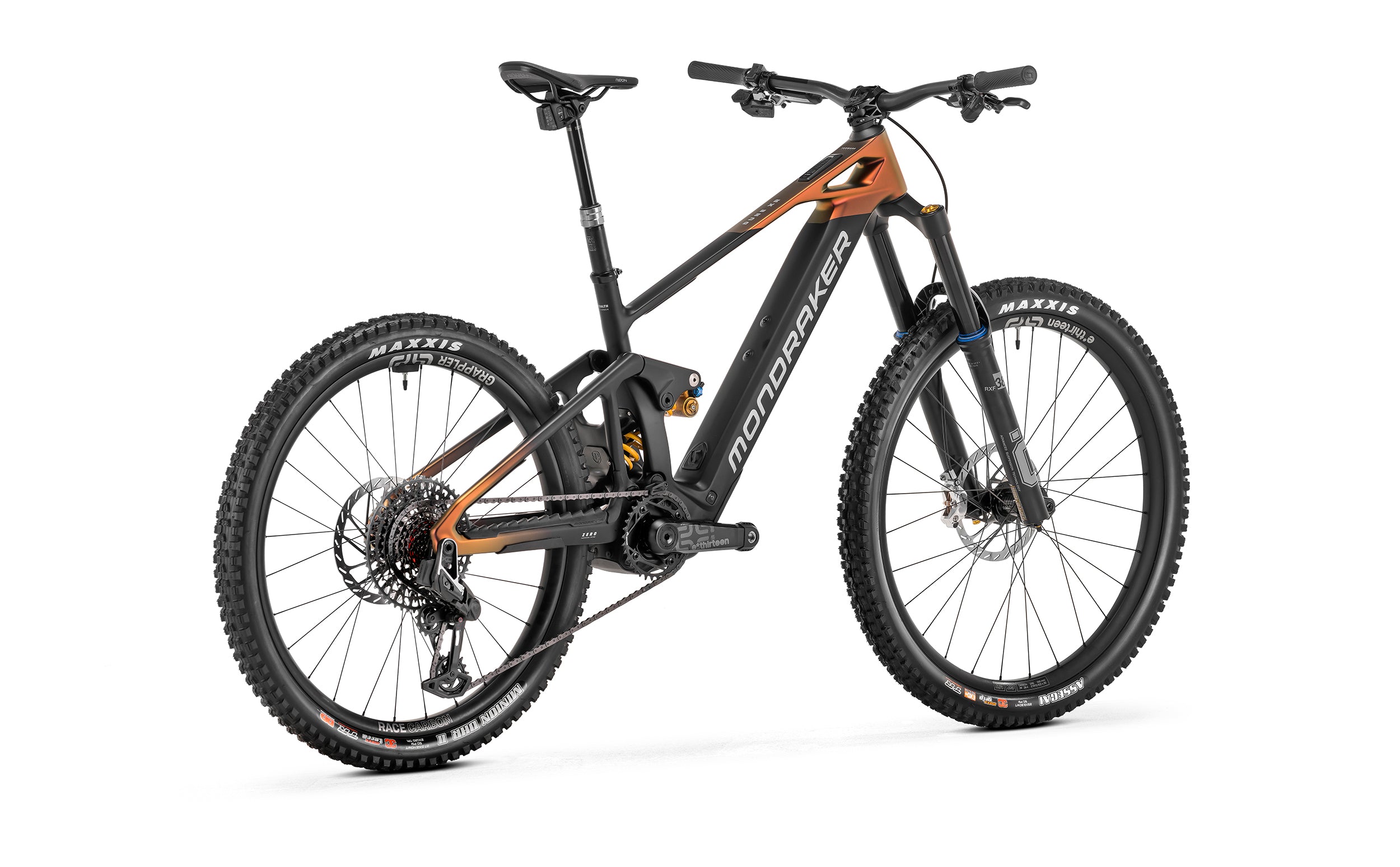 Mondraker dune xr mars red rear view