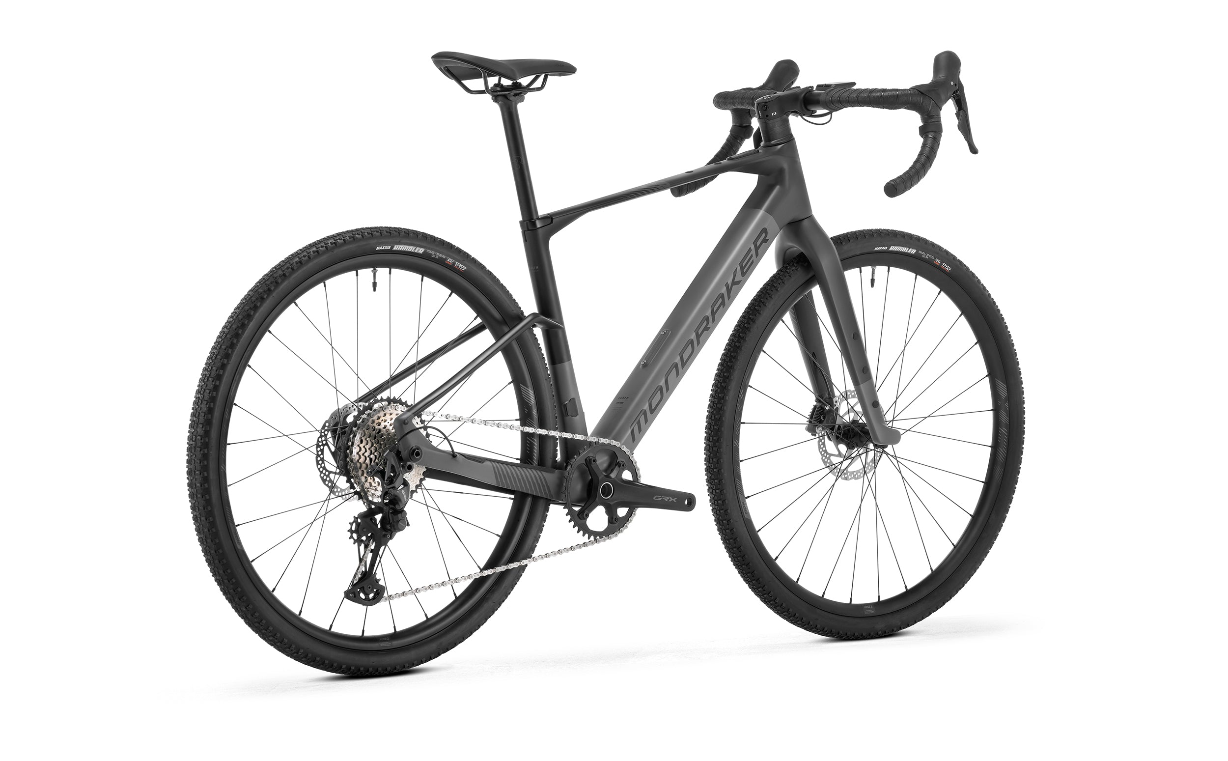 Mondraker dusty nimbus grey rear view