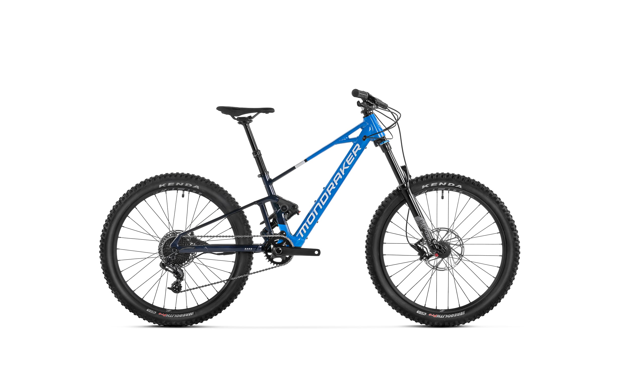 Mondraker f-play electric kids bike blue