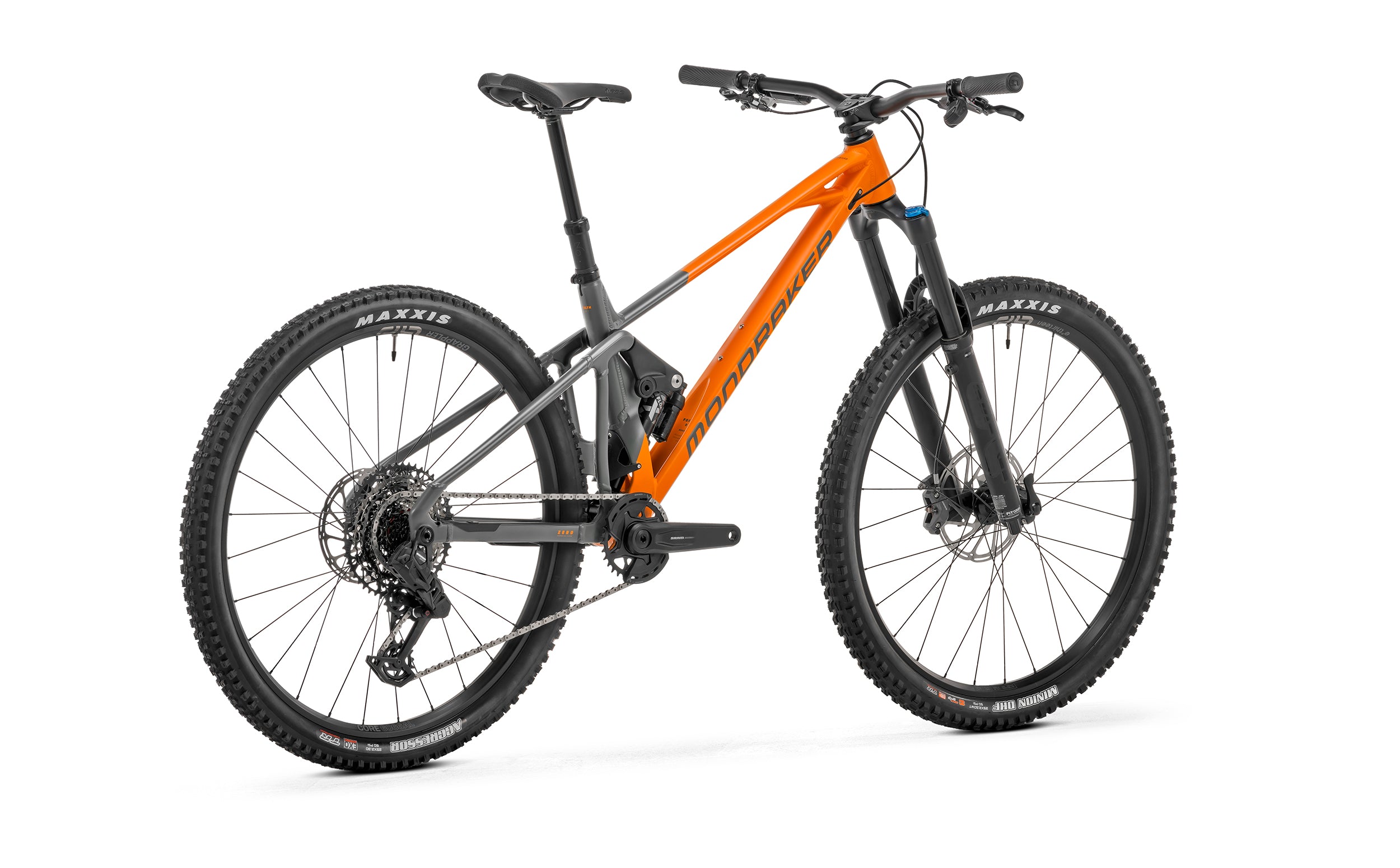 Mondraker foxy r atomic orange rear