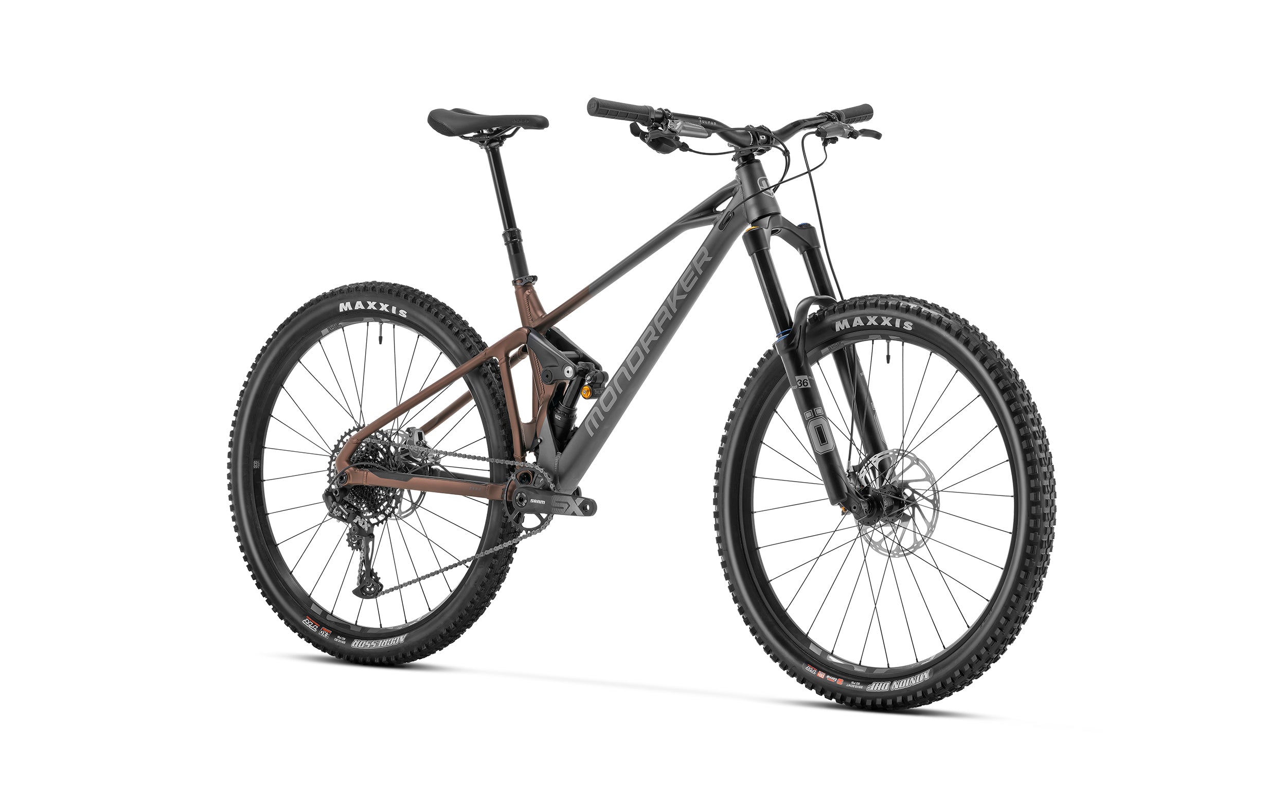 Mondraker foxy r bronze front view