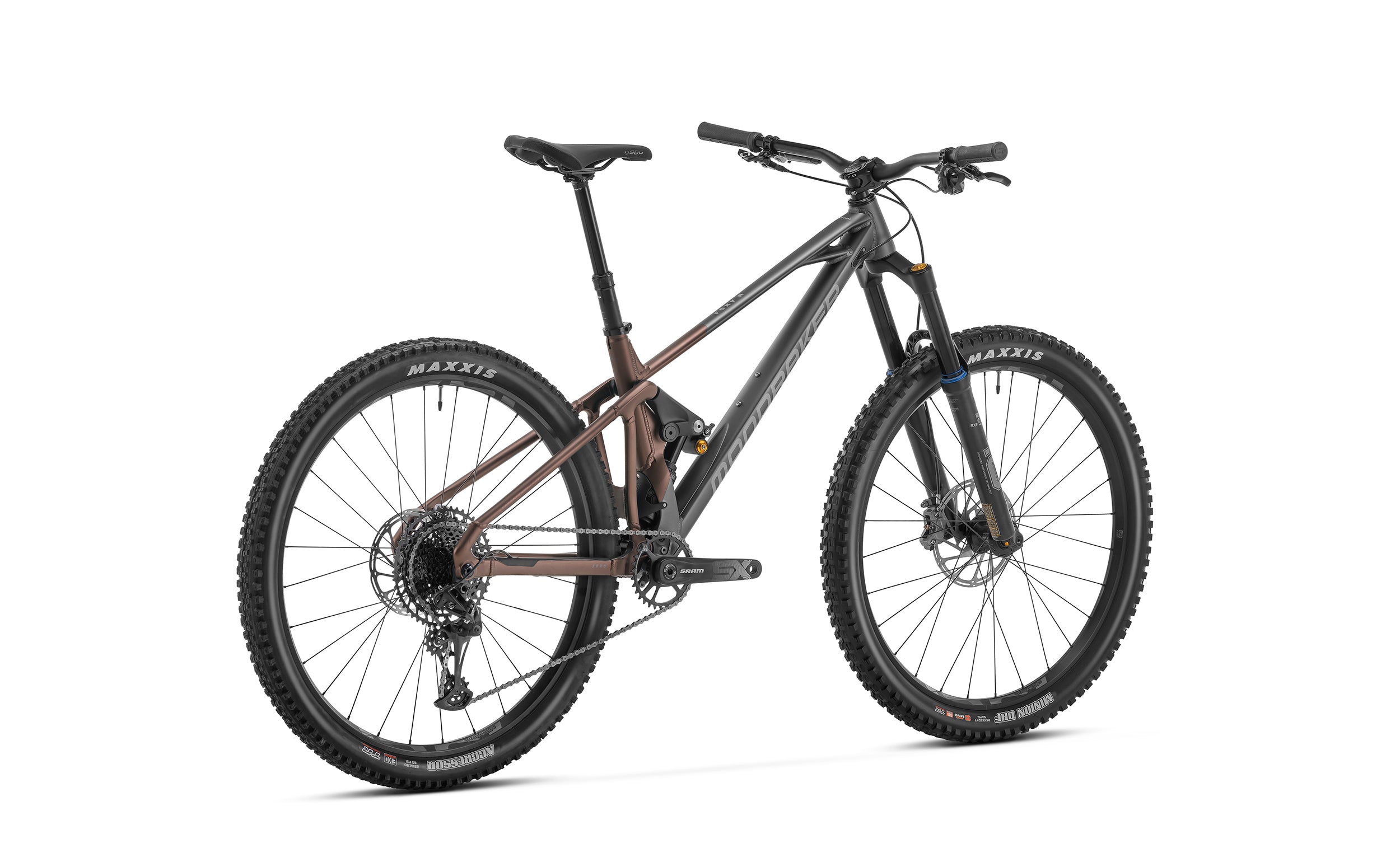 Mondraker foxy r bronze rear view