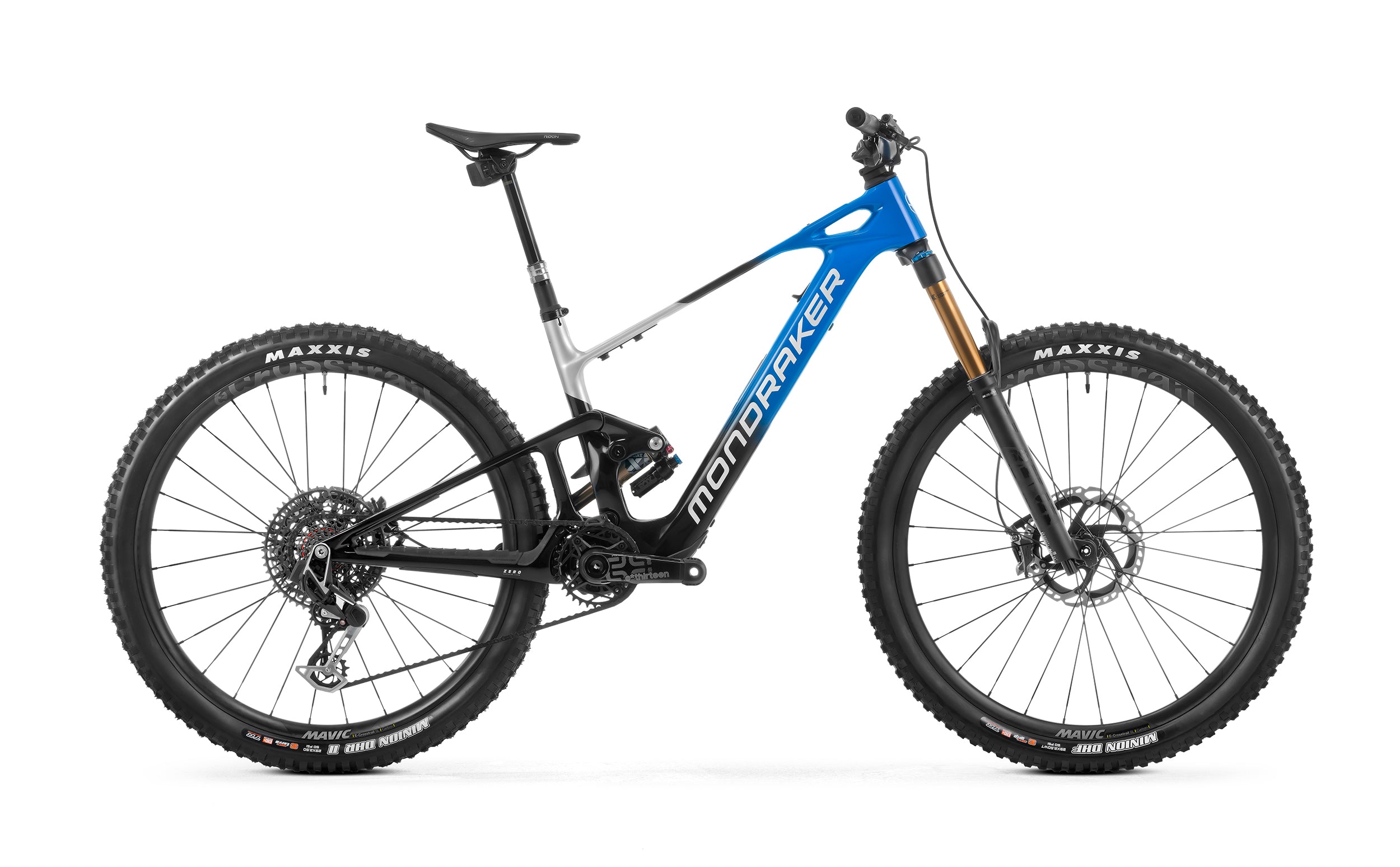 Mondraker Neat RR SL E-bike Carrera Blue Side View