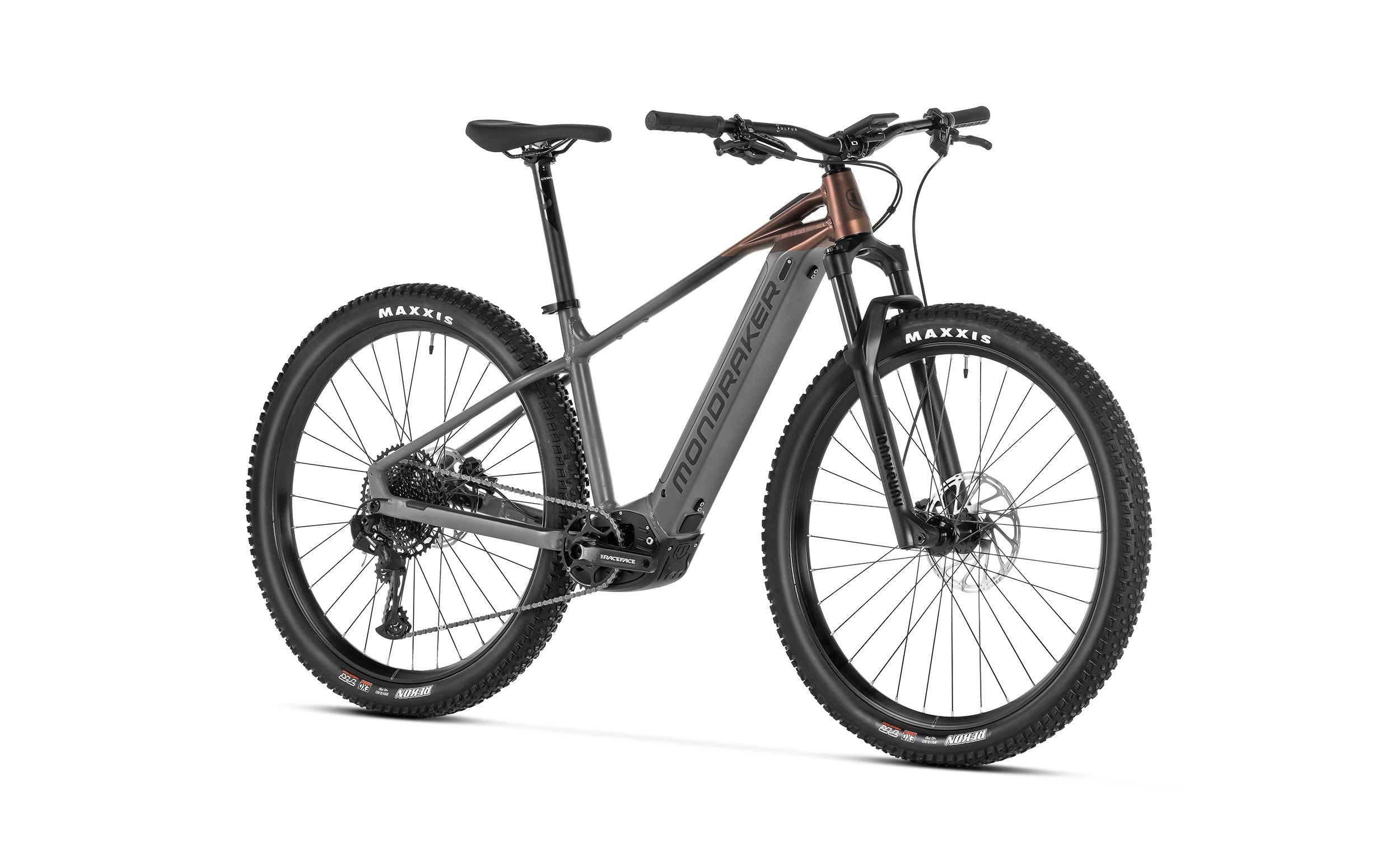 Mondraker prime ebike bronze front view