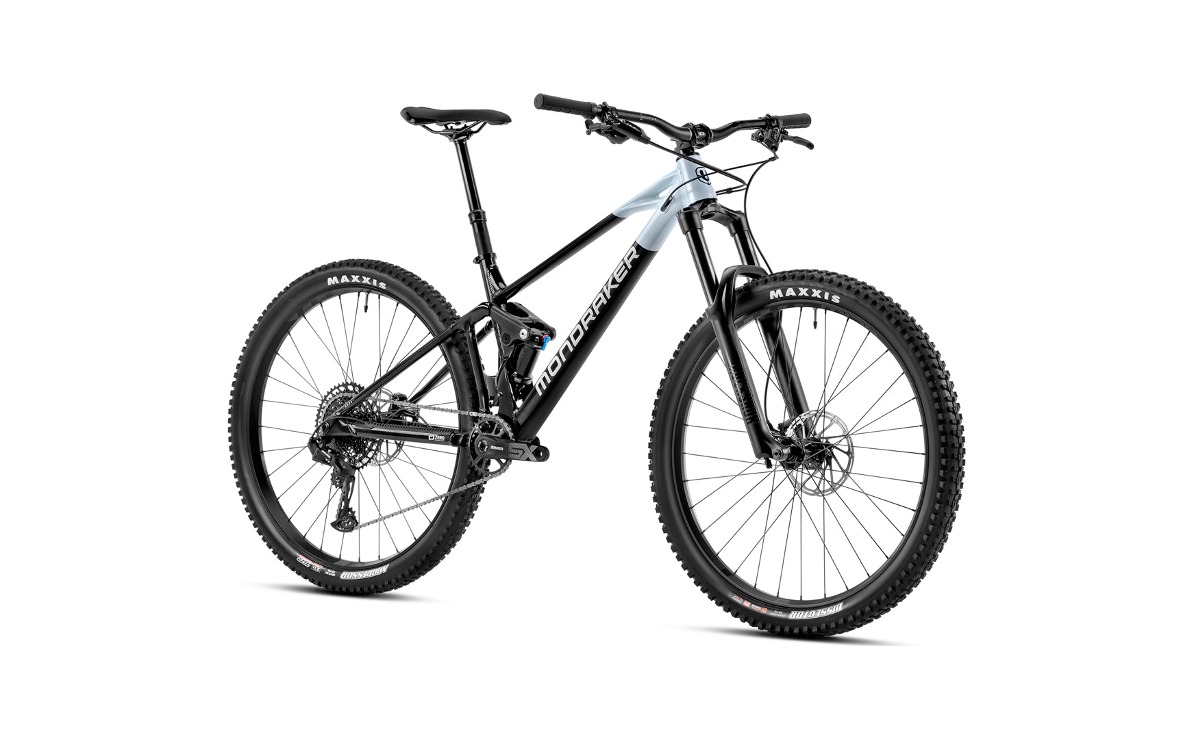 Mondraker Raze black and white front view