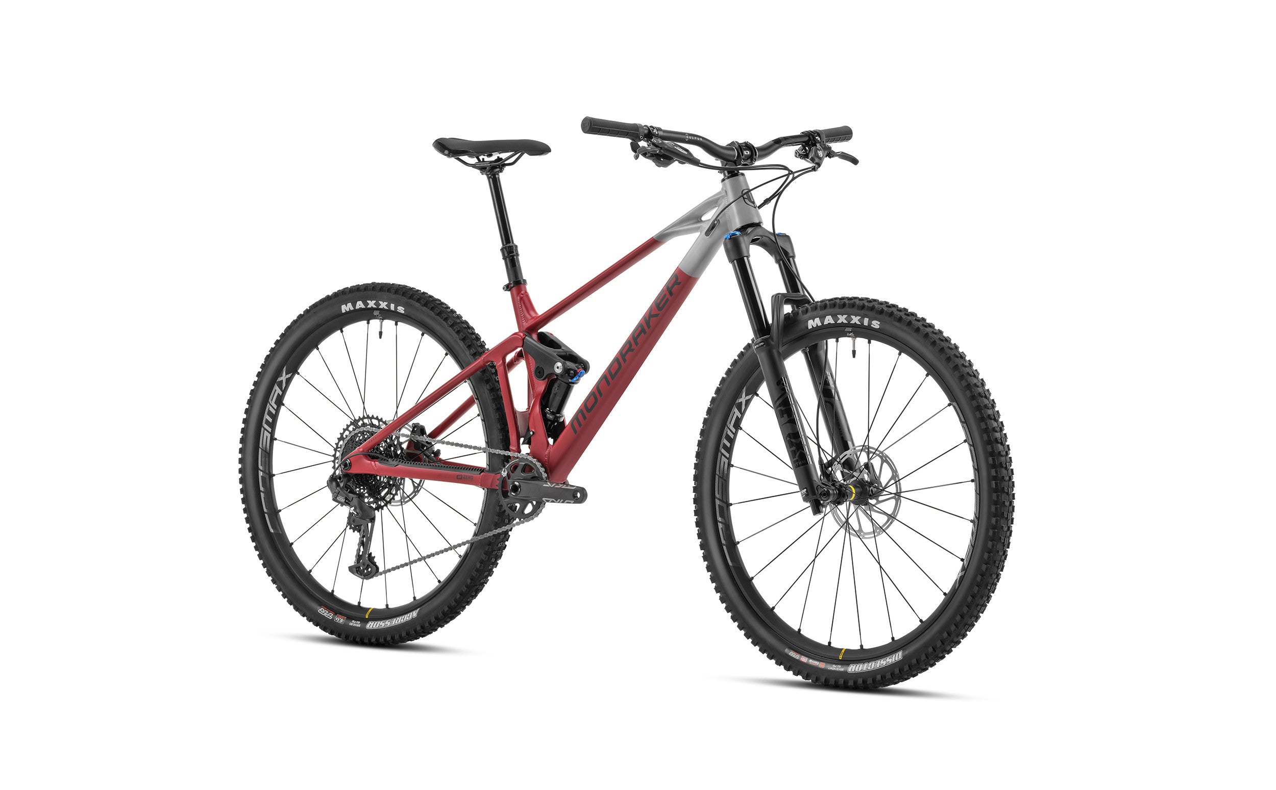 Mondraker raze r cherry red front view