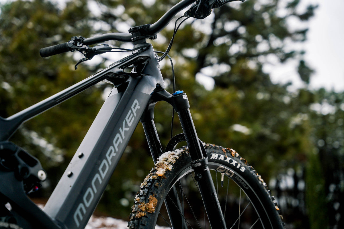 Mondraker SCREE R Superblack Downtube