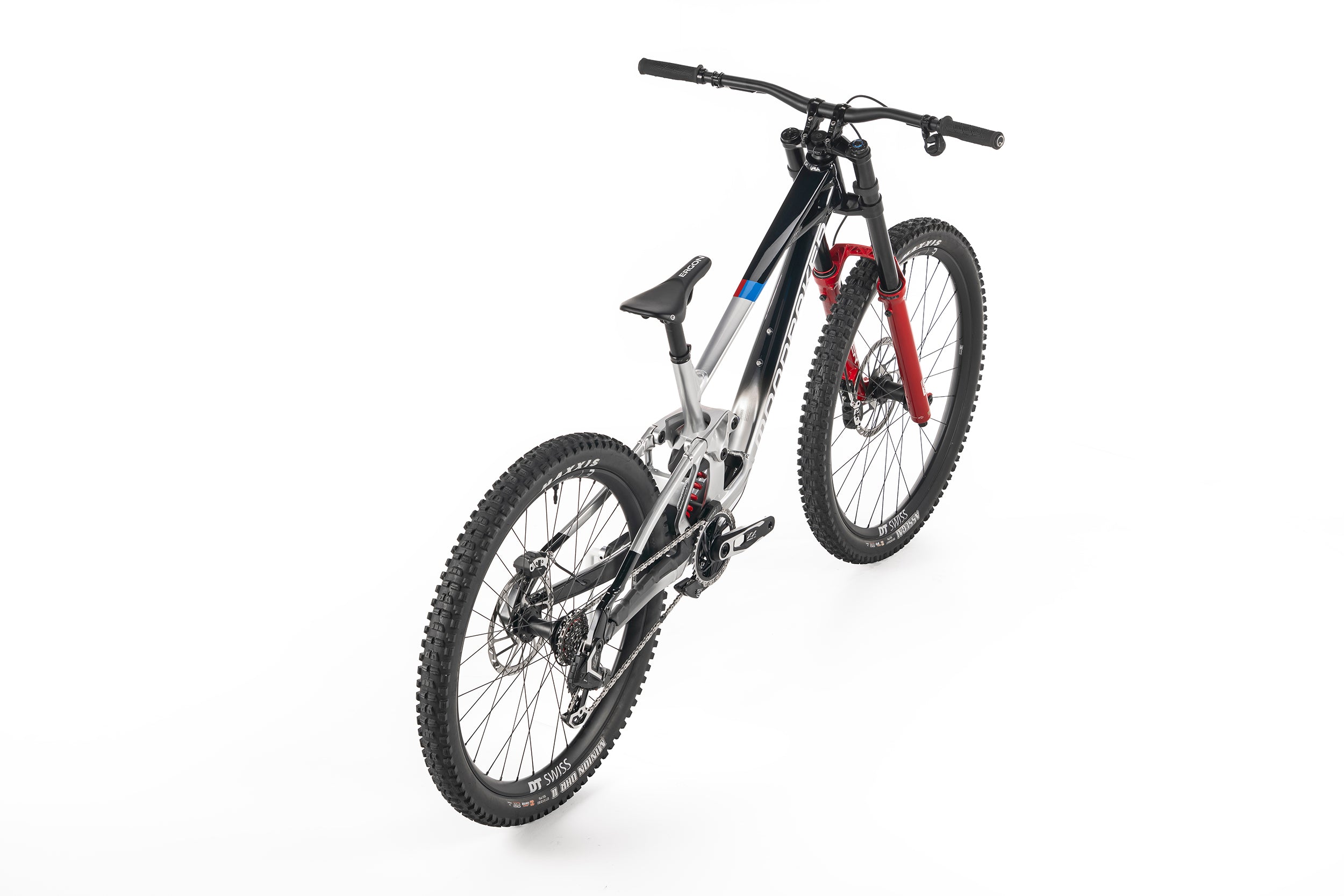 Mondraker SUMMUM RR Mullet Silver Flash Above