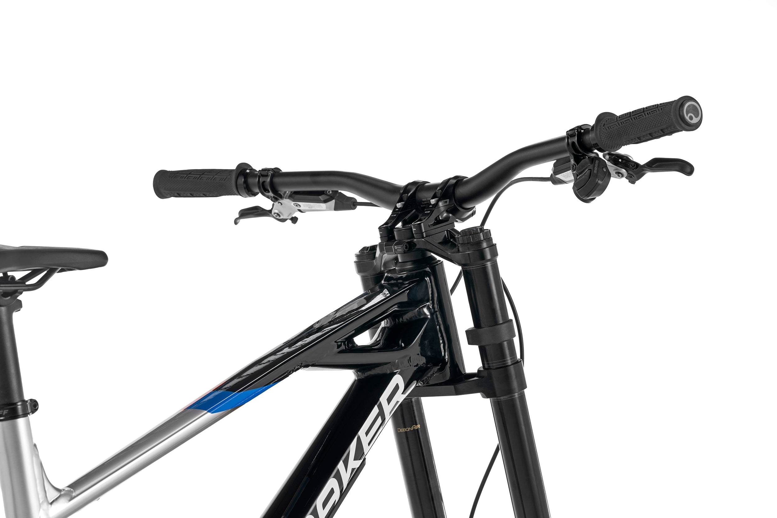 Mondraker SUMMUM RR Mullet Silver Flash Top Tube