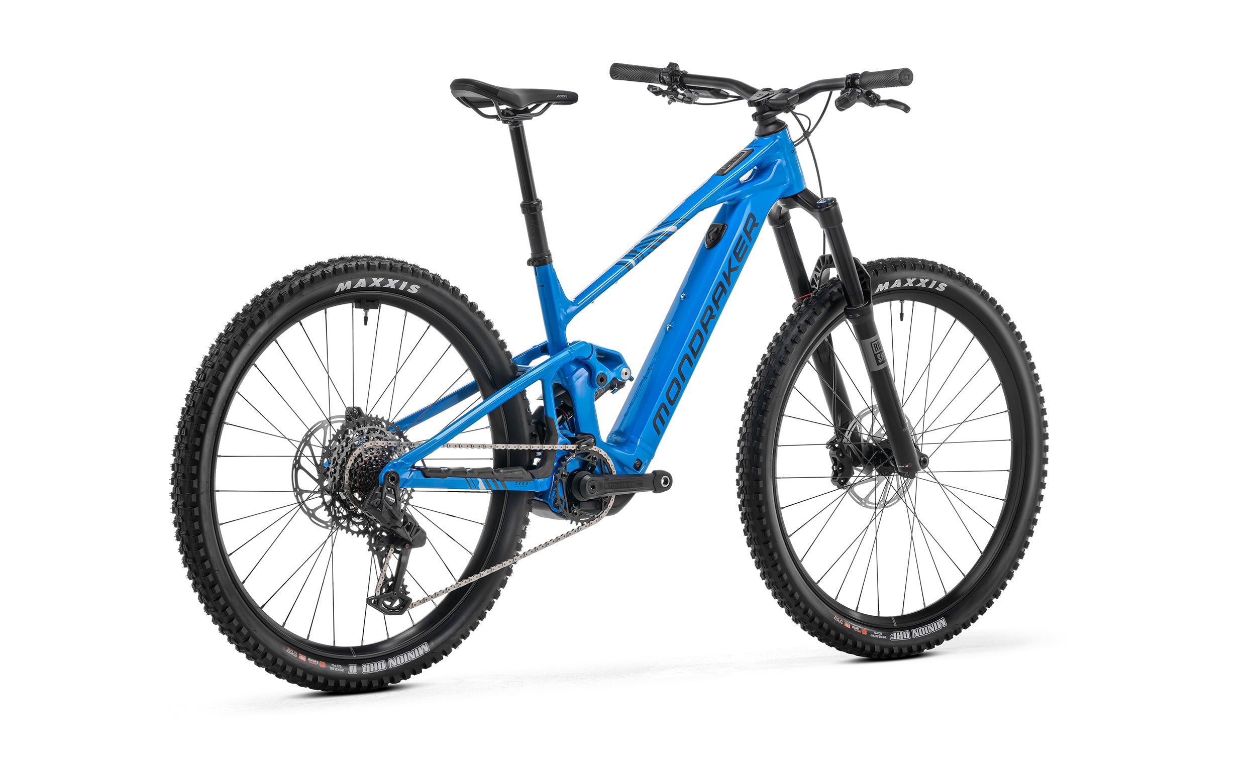 Mondraker Sly R marlin blue rear view