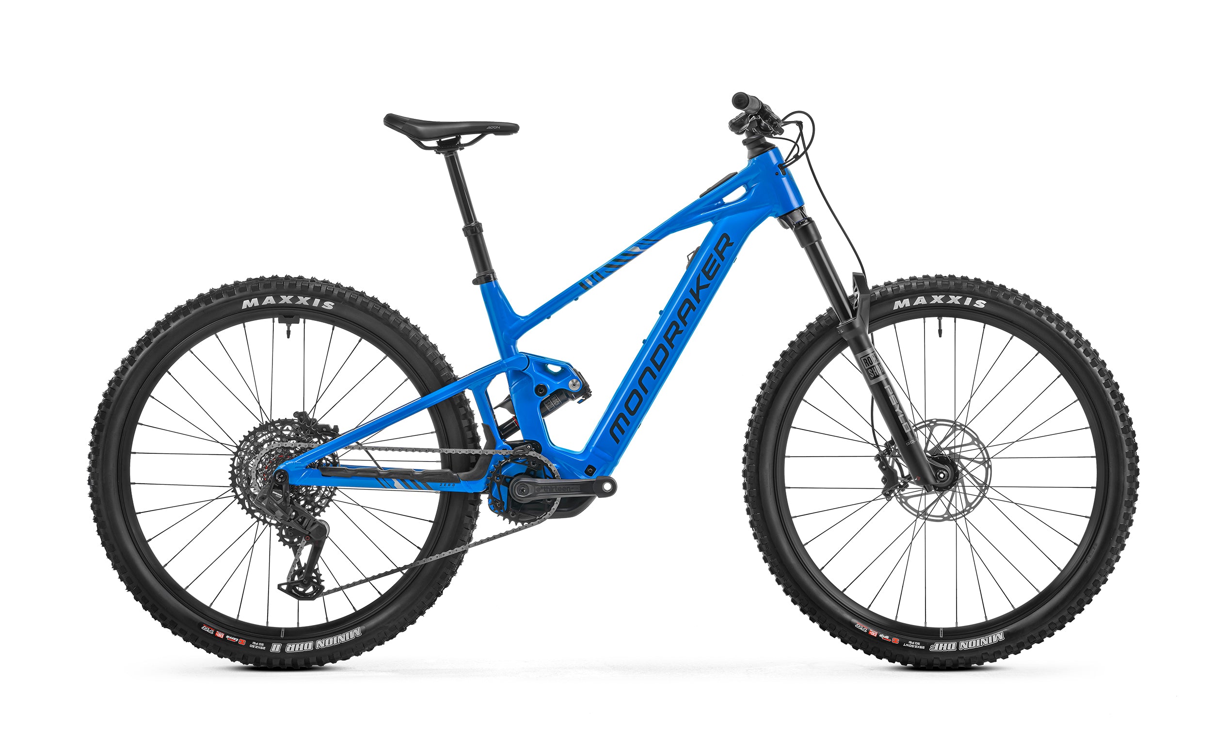 Mondraker Sly R marlin blue side view