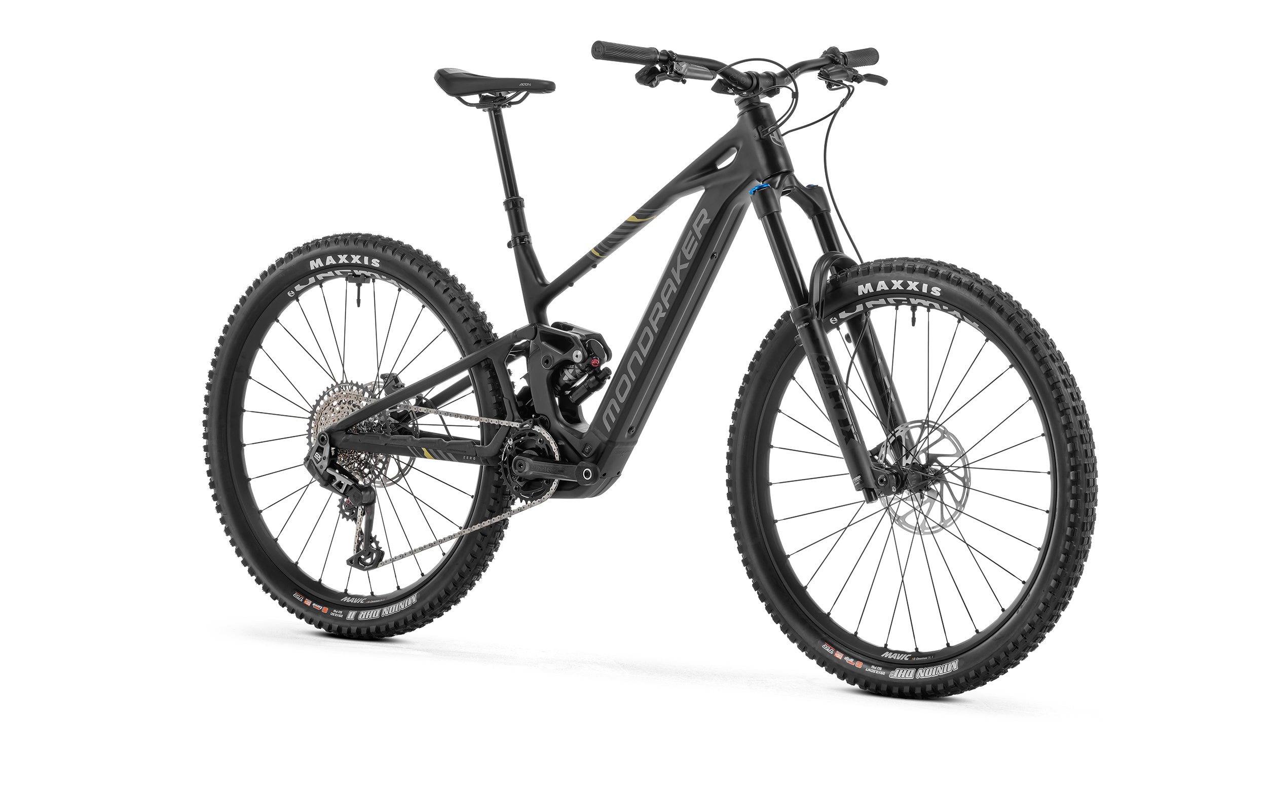 mondraker sly rr ebike black front view