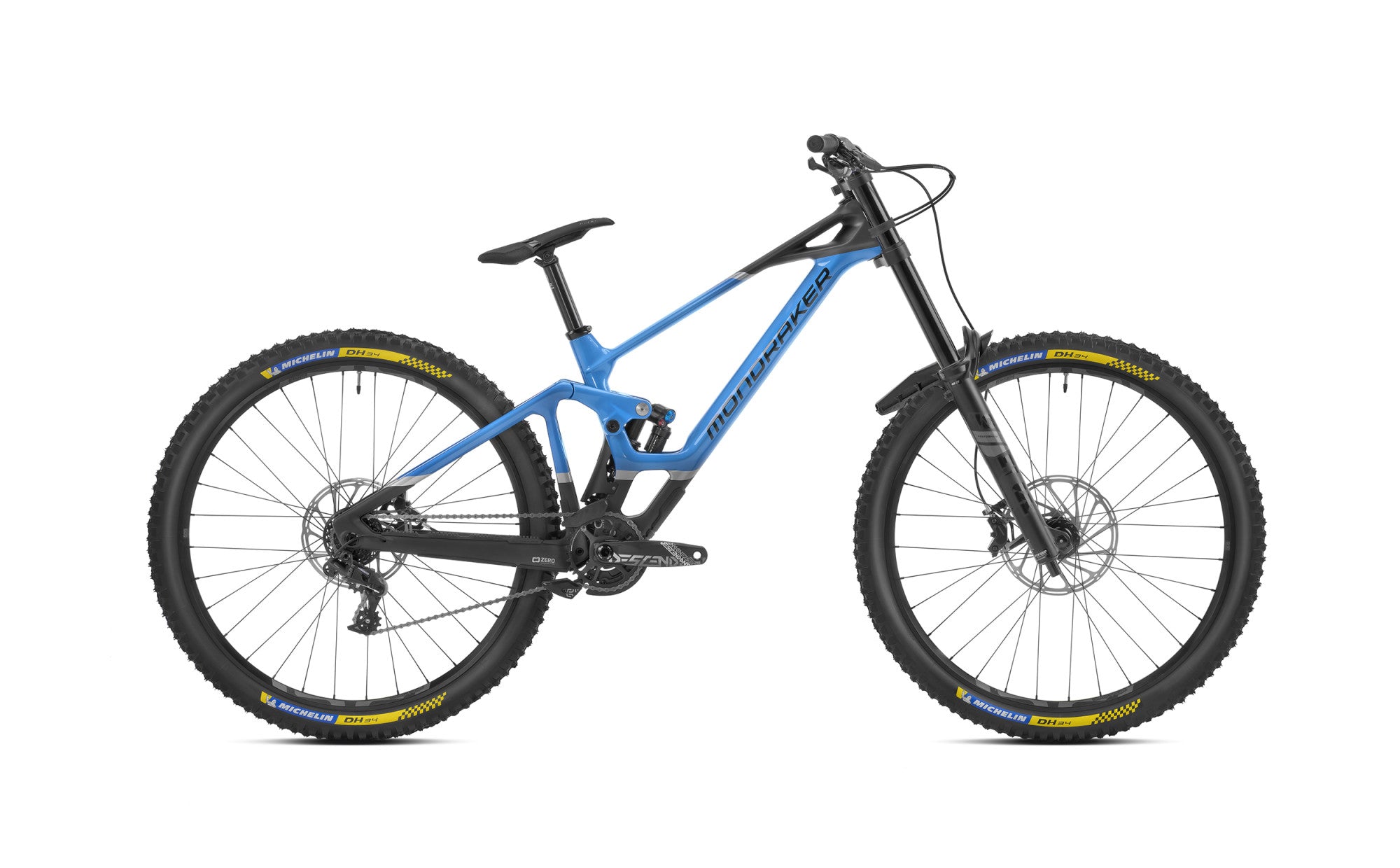 Mondraker Summum downhill bike in marlin blue