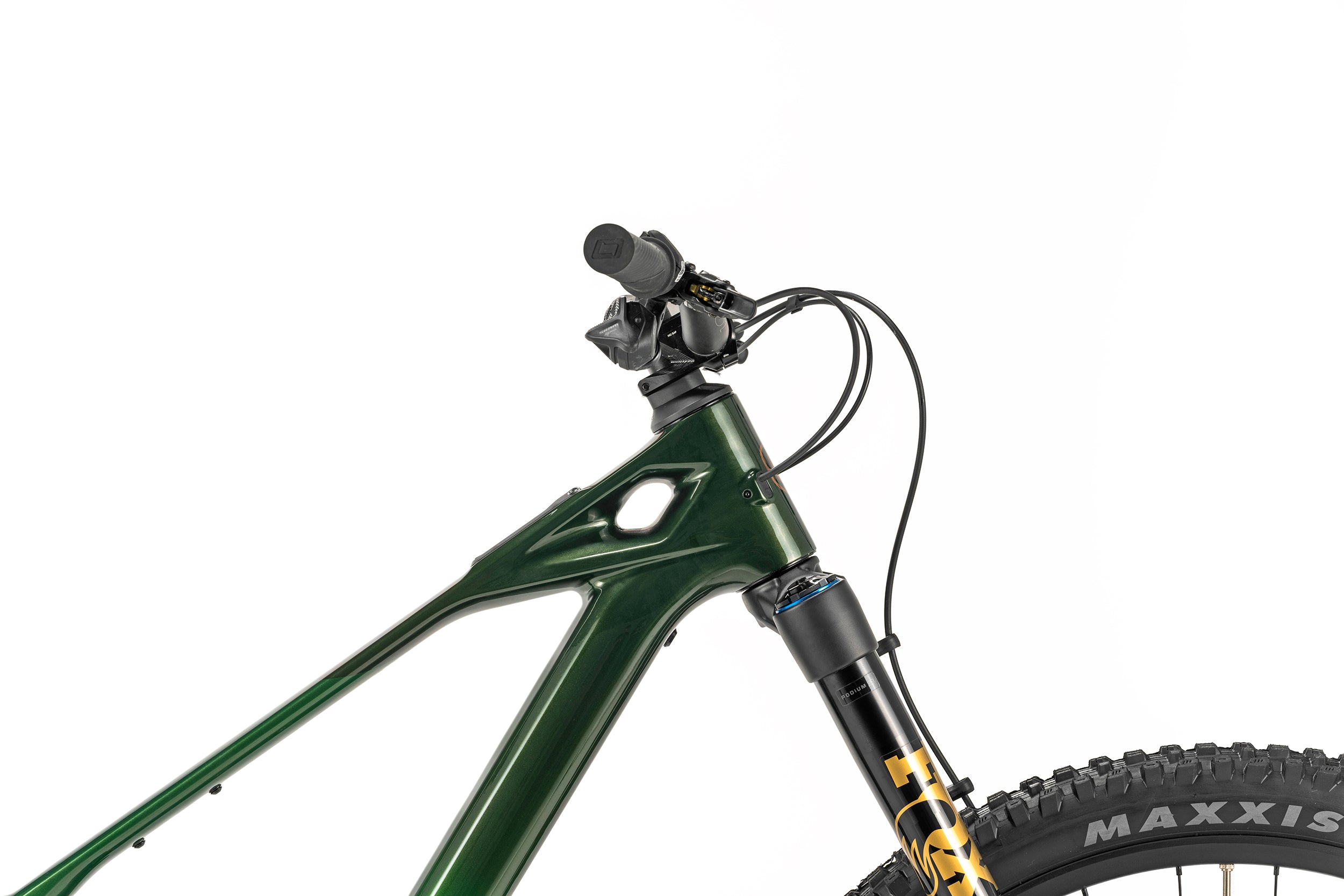 Mondraker ZENDIT RR S Hunter Green Cockpit