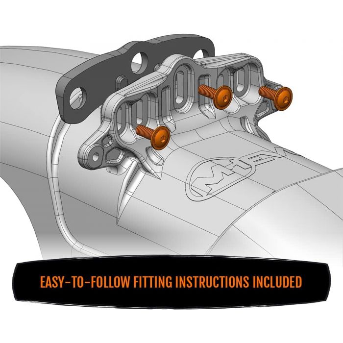 Mudhugger ohlins adapter fitting instructions