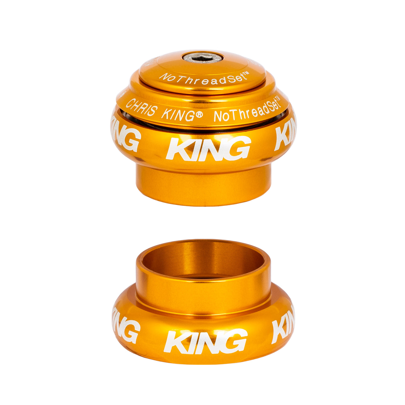 Chris King nothreadset headset in gold