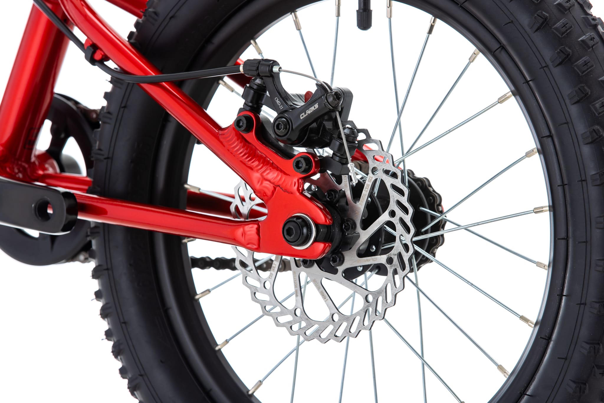 Nukeproof Cub Scout 16" Red Disk Brake