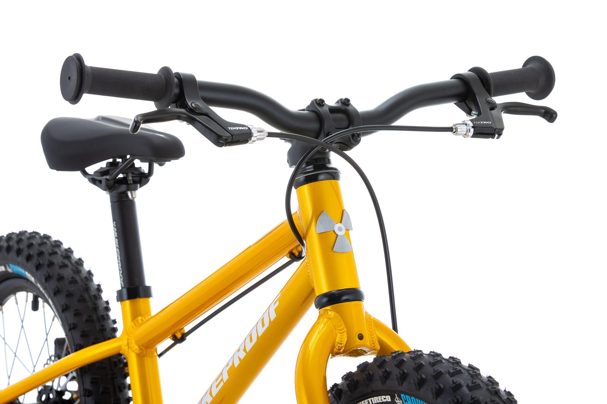 Nukeproof Cub Scout 16" Yellow Handlebars