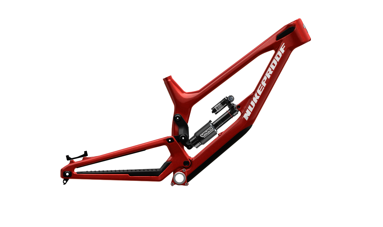 Nukeproof Dissent Carbon Custom Frameset Red