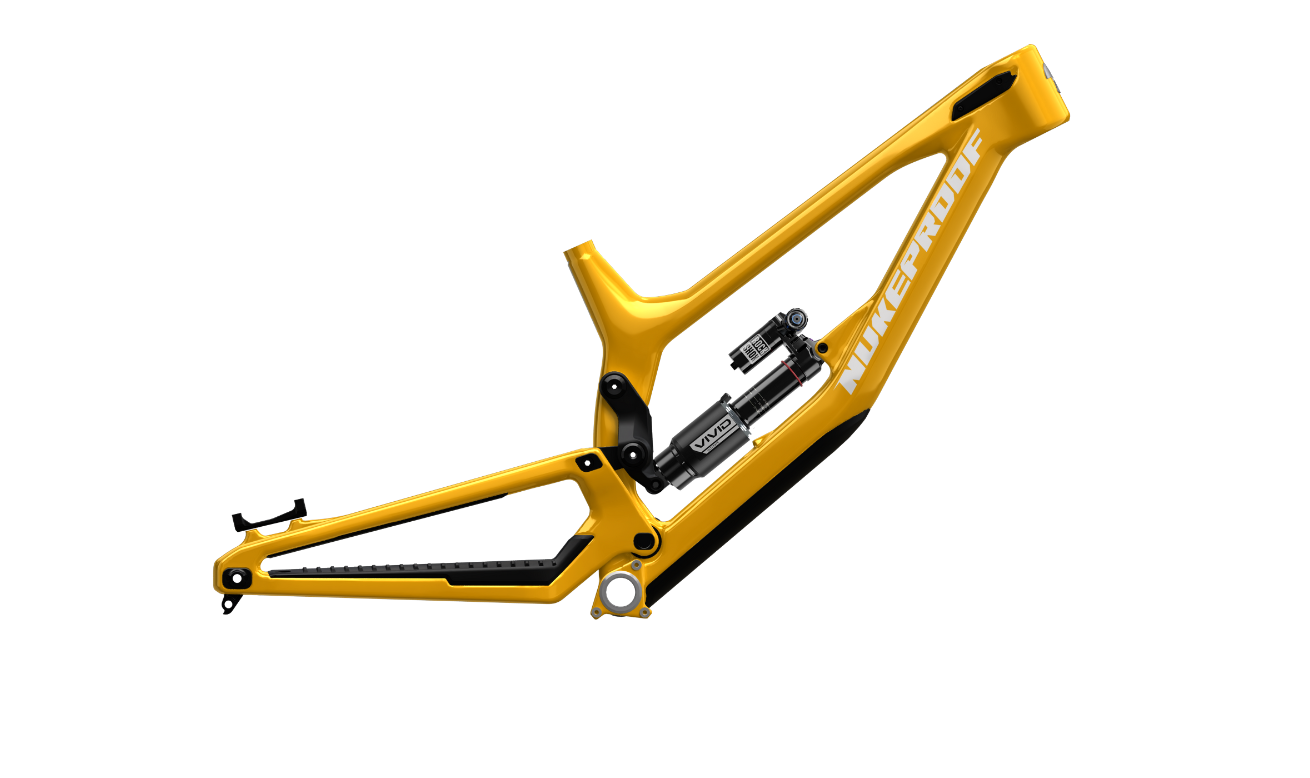 Nukeproof Dissent Carbon Custom Frameset Yellow