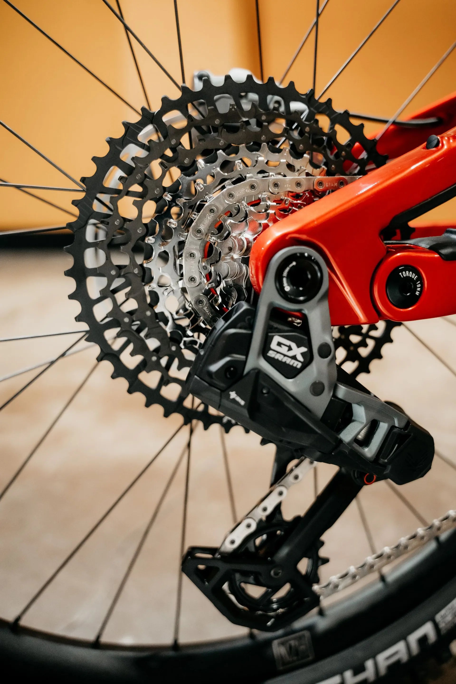 Nukeproof Mega Carbon Red GX Derailleur