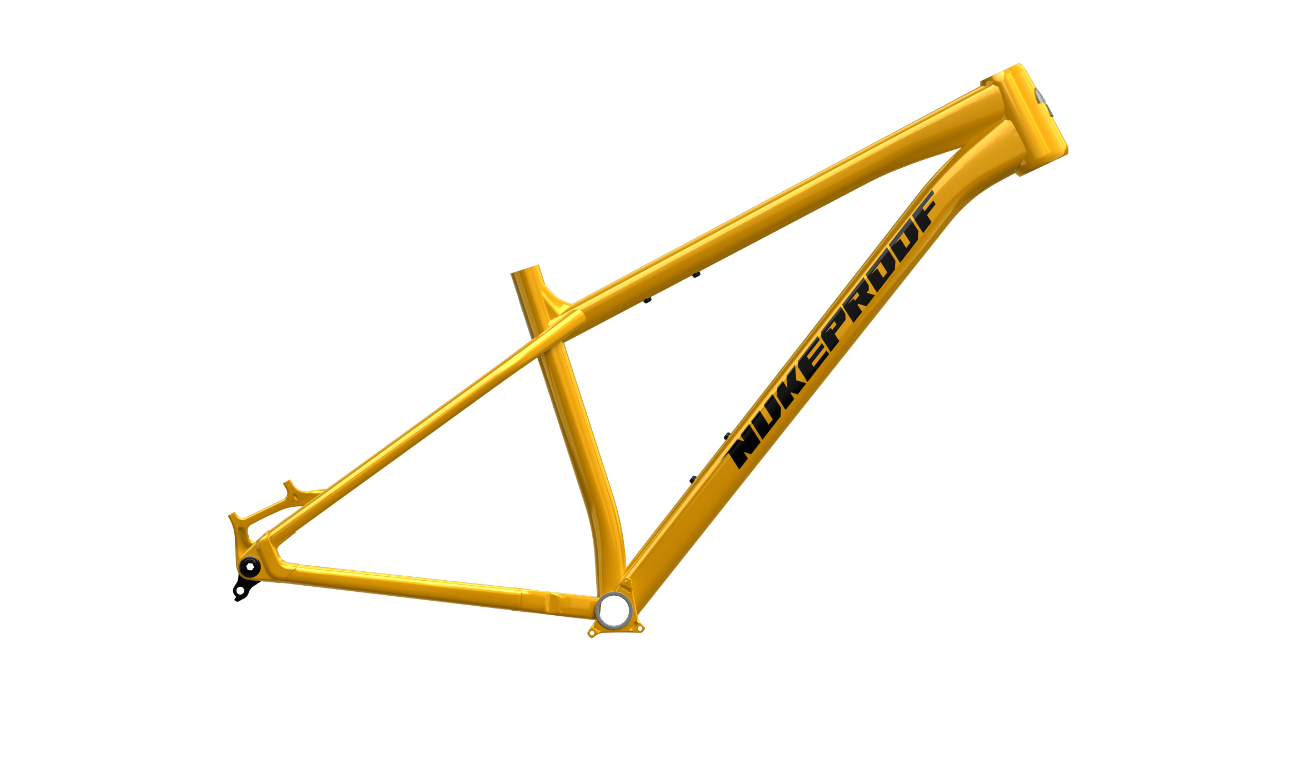 Nukeproof Scout 275/290 Custom Frameset Yellow