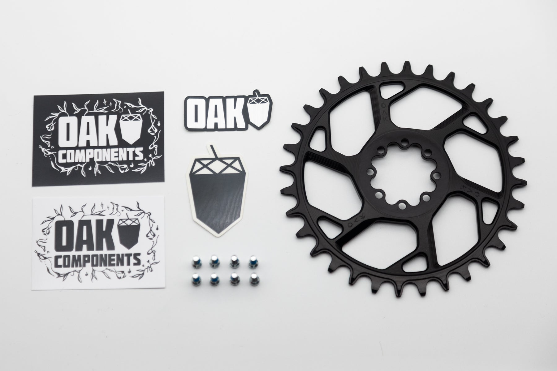Oak Amulet Chainring Whats Included