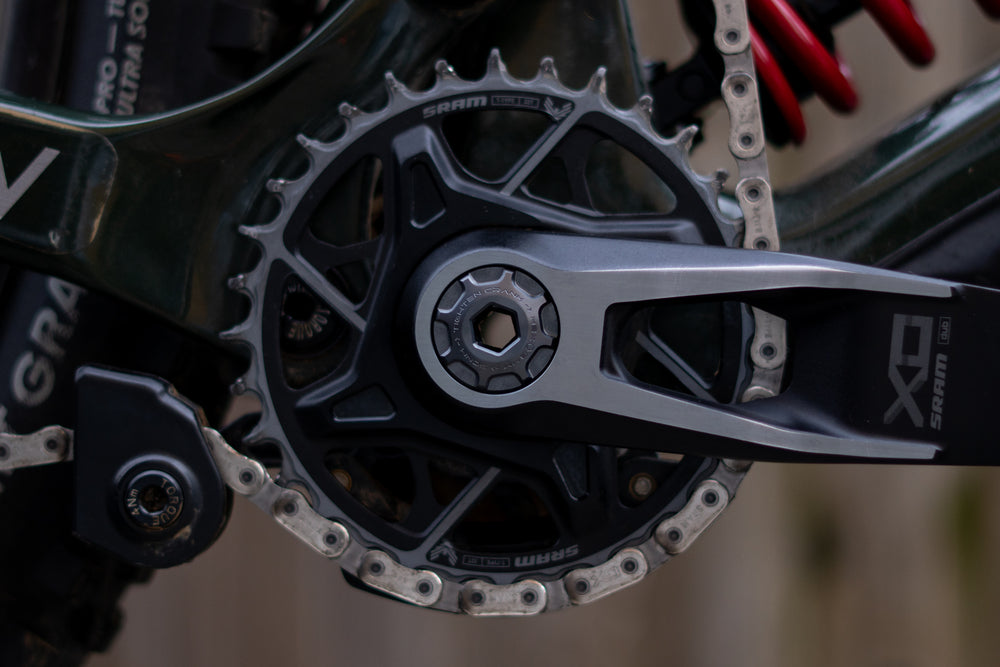 Oak Components Crank Ejecter Cap Set fits SRAM DUB luna Grey