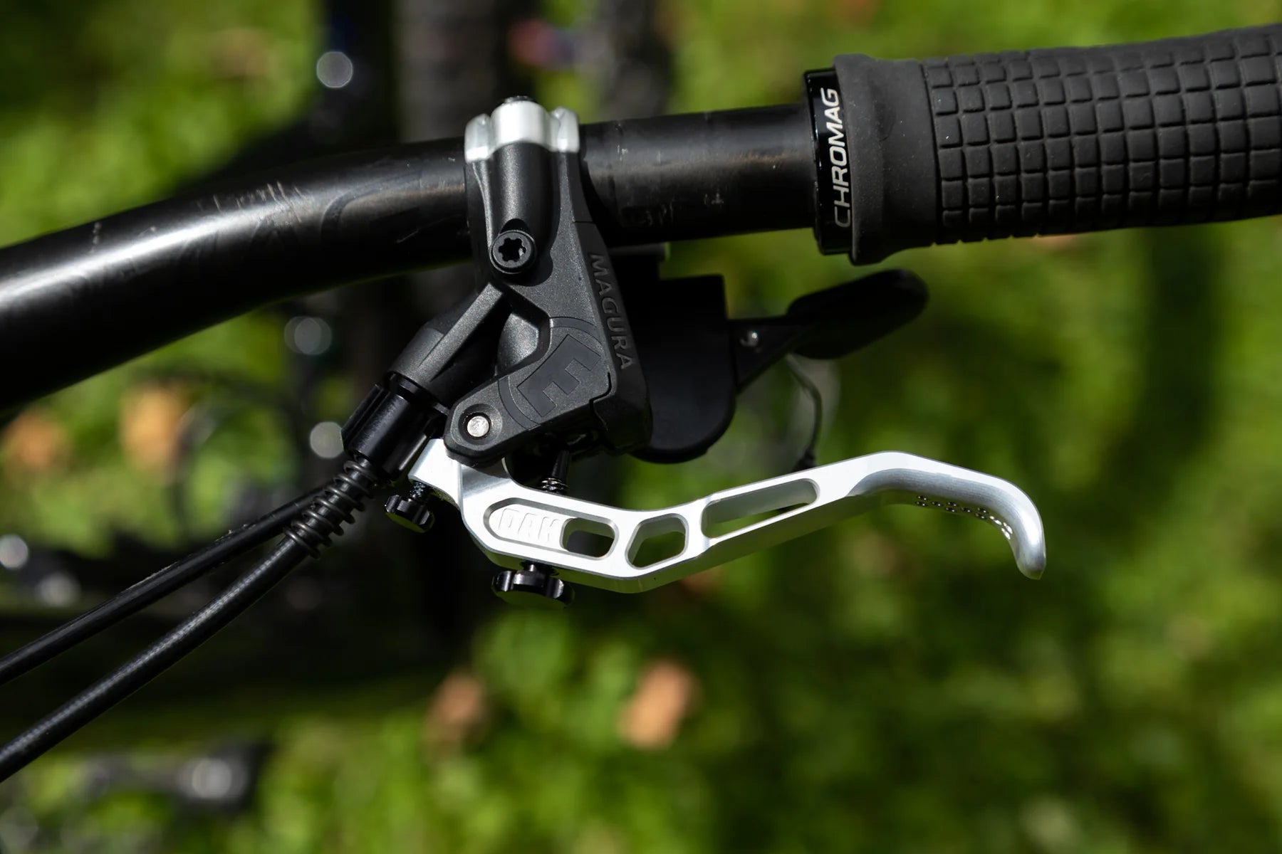 Oak components magura levers silver