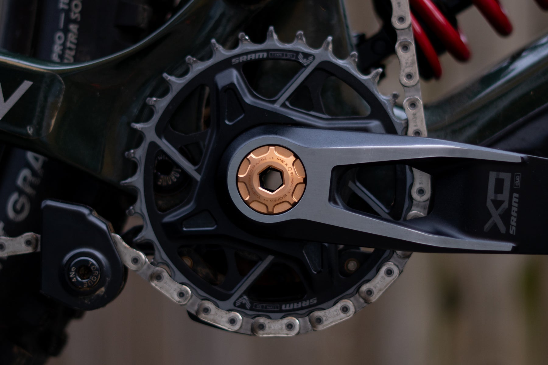 Oak Crank Ejecter Cap Set Copper