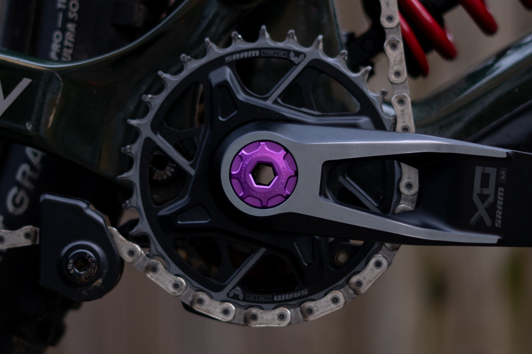 Oak Crank Ejecter Cap Set Purple