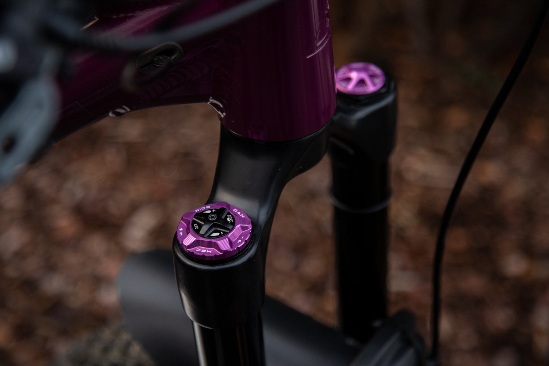 Oak Forkcap HSC fits Fox Purple